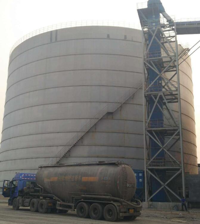 北泉镇5万吨钢板库