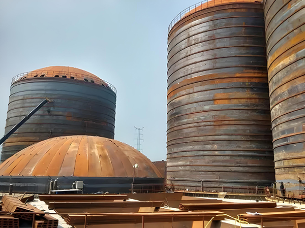 北泉镇焦粉钢板仓